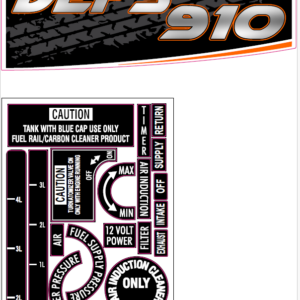 2052 DEFS 910 Decal Kit