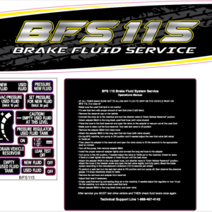 BFS 115 Decal Kit